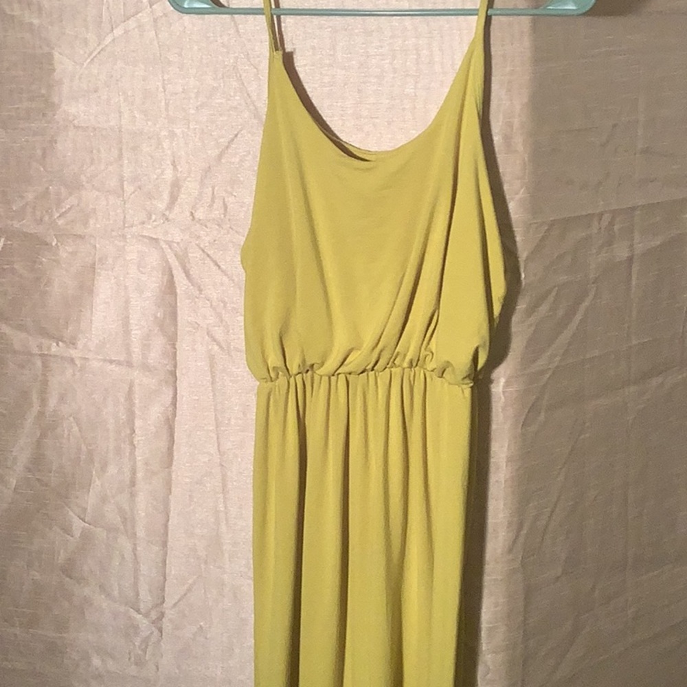 Olivia Rae Yellow Sleeveless Top